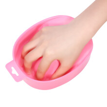 Pink Nail Spa Hand Wash Sink with Tray Polish & Remover Manicure Tools Set