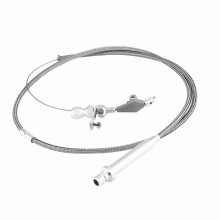 Stainless Steel Braided Transmission Kickdown Cable for Chevy TH350 350