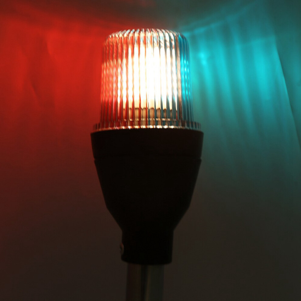 Adjustable Marine Boat Yacht Led Signal - Fold Down Stern Anchor, /White/Green Light/Red/White 4191393026084