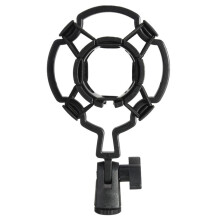 Microphone Shock Mount Plastic Studio Mic Holder Stand Clip for Large Diaphragm