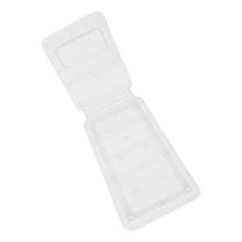 Full Body Spa Bathtub Mat 125x36cm with Suction Cups and Breathable Mesh