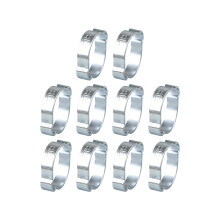 Pack Of 10 Corrosion Resistant Double Ear Hose Clamps for-23