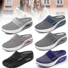 Luftkissen-Wanderschuhe atmungsaktive Freizeitmesh-Mesh-Slip-On-Wanderschuhe für draußen Indoor-Neuheiten