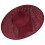 Professional 40cm Hat Base For Custom Fascinators And-Claret 1