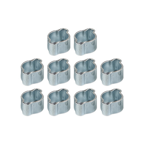 Colliers de serrage à Double oreille en acier 304, 10 pièces,-11