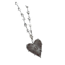 Collier tendance à la mode avec motifs d'étoiles et de cœurs