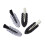 Trendy Round Dot Hair Clip without Damage Design Securely-Black 2