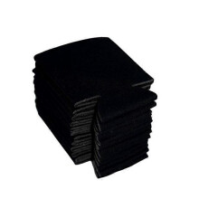 10PCS Neopren-Bierdose Kühler Getränkebecher Flaschenhülle Isolator-Hülle Schwarz