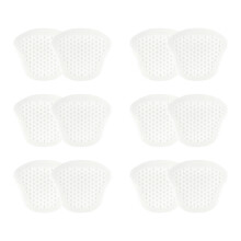 6Pairs High Heel Insert Shock Absorption Anti Blister-milky