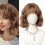Classical Bob Style Synthetic Wigs Lightweight And Natural-A 7