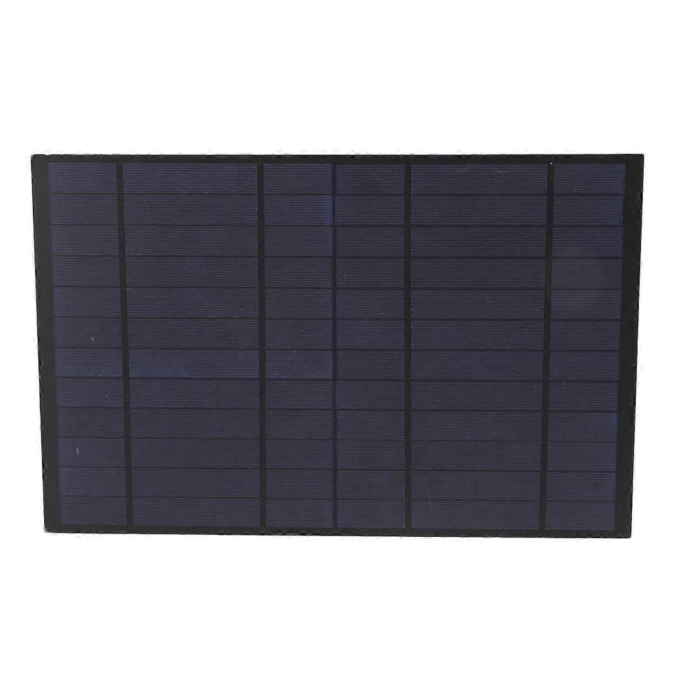 6V 10W Solar Panel Polycrystalline Silicon 1660Ma Solar Charger Plate For Camping Hiking Mountaineering 6935161806120