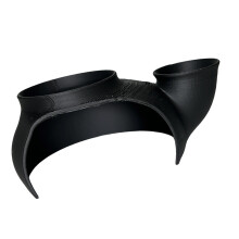 FishTank Decoration Pot Shape Shelter Cave House Hideouts-Black