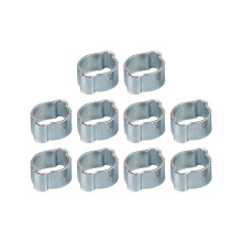 Pack Of 10 Professional Grade Double Ear Hose Clamps Strong-13