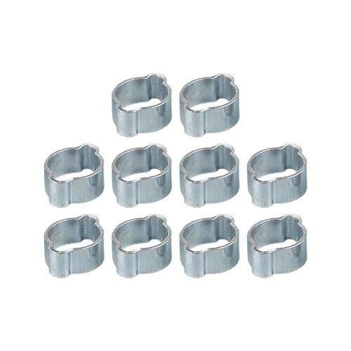 Colliers de serrage à Double oreille en acier 304, 10 pièces,-13