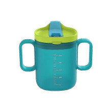 Adult Sippy Cup for Elderly, Convalescent Feeding Cup Drinking Cup with Straw for Disabled Patient Maternity No Spill Cups with Handle and Lid