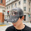 Classical Embroidered Shark Baseball Cap Distressed Jeans-Black 5