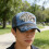Classical Embroidered Shark Baseball Cap Distressed Jeans-Black 6