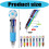Pack of Retractable Ballpoint Pens Set Multicoloured-Red 10PCS 4
