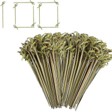 200 stuks bamboe cocktailstokjes bulkdecoratie, 10,7 cm bamboe fruit spiesen voedselpicks bamboe picks bamboe