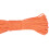31m Reflective Multi-Function Paracord Rope - Orange, 4mm, 100ft 1