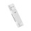 3-in-1 Type-C Micro USB USB OTG Card Reader White 65x18x9mm 3