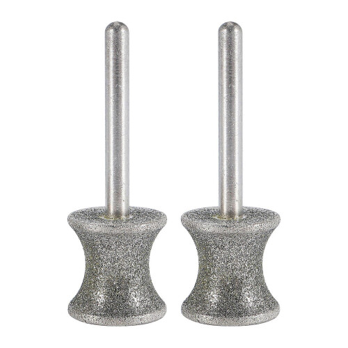 2 Pack Diamond Dog Nail Grinder Bits για περιστροφικό εργαλείο Ταιριάζει για Dremel και πολλά άλλα