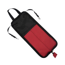 Hanging Drumstick Bag with Handle, Oxford Cloth, Red, 46x10cm