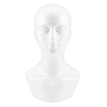 Schaumstoff-männliche Schaufensterpuppe, Dummy-Perücken, Hut, Schal-Ständer-Modell