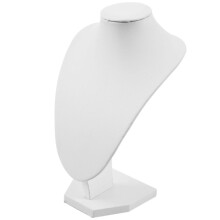 Schmuckstand, Porträtmodell, Halskette, Ausstellung, Fotografie, Requisiten Weiß 22x16cm.