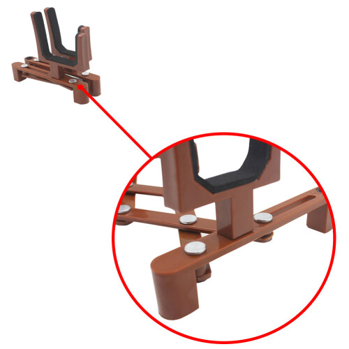 Portable Violin Stand Holder - Lightweight Foldable Aluminium Support Bracket 1