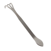 Heavy Duty 24cm Stainless Steel Plant Rake Gardening Soil Cultivator Tool