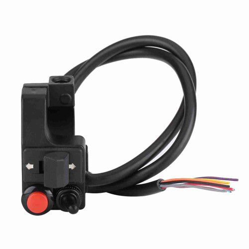 Handlebar Headlight Mount 22mm for ATV Motorcycle with Push Horn & Turn Switch 2