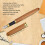 Broad Stub Nib Calligraphy Pen 0.7mm with Bamboo Handle 9