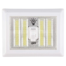1 Stück COB Wandlampenschalter LED, batteriebetriebener Garagenschrank, Schranklampe, Notfall-Camping-Nachtlichter