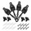 Ανταλλακτικά Roller Shade Hardware Bungee Kit και End Cap Shade Tie Downs for Outdoor Roller Shade Sunshade 4Pack 2