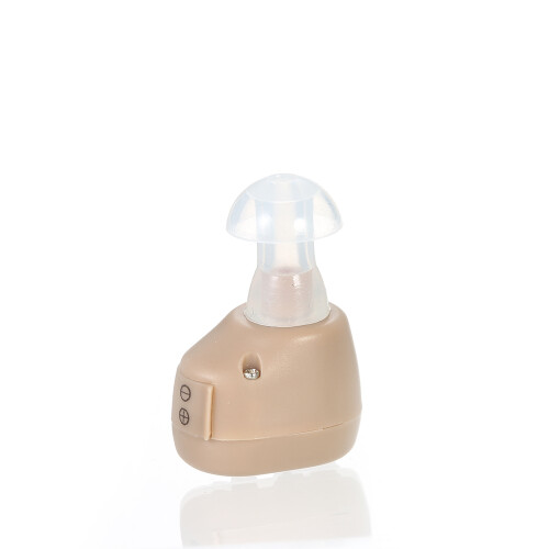 AXON Digital Ear Hearing Amplifier, ITC, 3 Silicone Earplugs, Volume Control