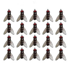 Bionische Fliegenfischköder (20PCS) – 2024 Forellenjigs Schwimmköder Trockenfliegen Bass Fliegenfischer Köderset, Salzwasser Large
