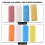 4 pcs Colorful Tailor Chalk Set, 5.5*2cm, Long-lasting Garment Tools 5