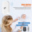 Tuya ZigBee Smart Temperatur- und Feuchtigkeitssensor, Mini Temperatur Humi 2