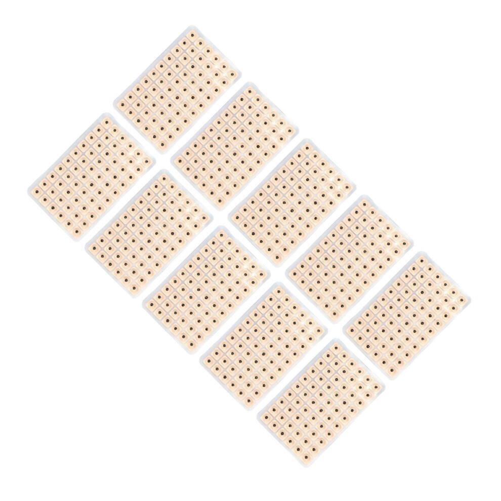 600Pcs Ear Acupuncture Stickers Plant-Based Herbal Therapy for Pain Relief