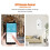 Tuya ZigBee Smart Temperatur- und Feuchtigkeitssensor, Mini Temperatur Humi 5