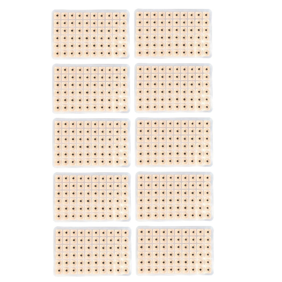 600Pcs Ear Acupuncture Stickers Herbal Massage Tool for Pain Relief and Sleep