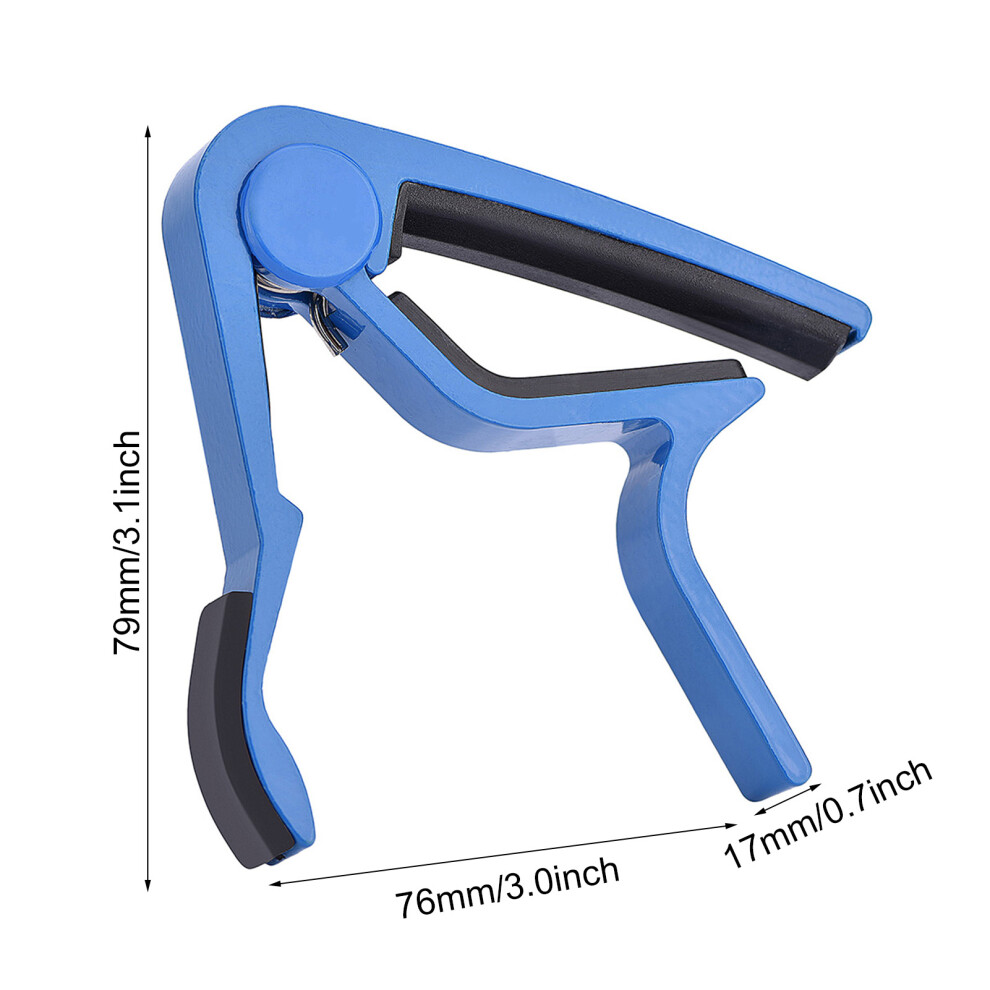 Compact Guitar Capo Tuner With Trigger 7340572779939
