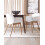 Beliani Set of 2 Dining Chairs ABILENE White 5
