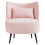 Beliani Armchair OTSBY Boucle Pastel Pink 4