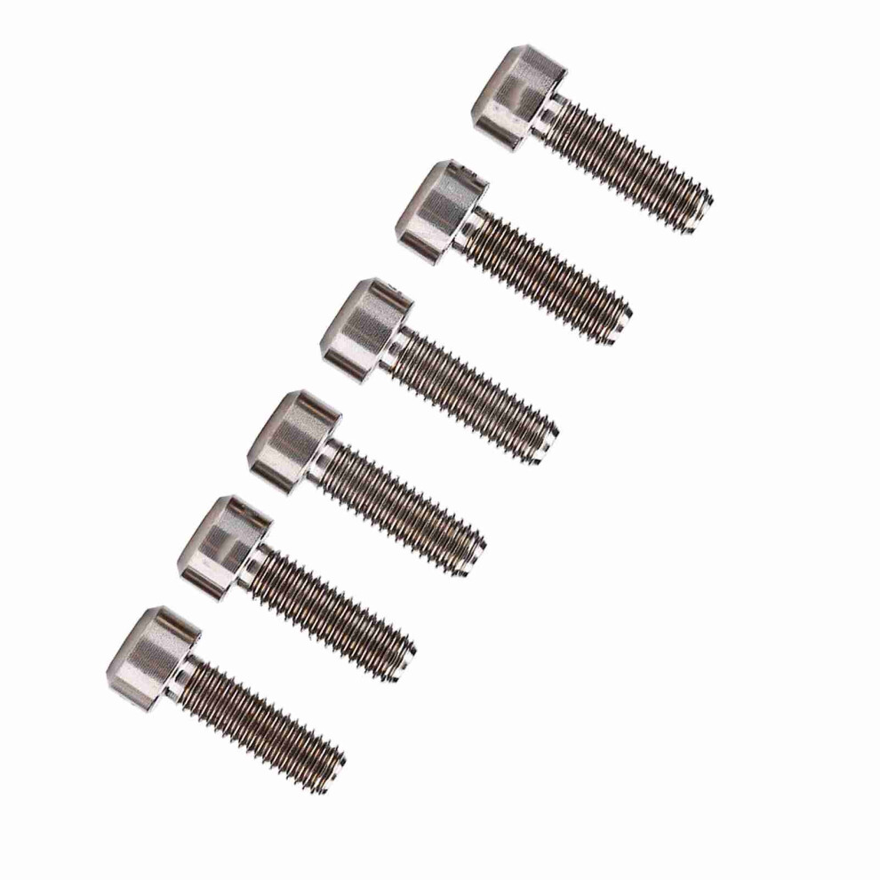 Titanium Alloy M5*16Mm Bike Stem Bolts - Lightweight Durable Bicycle Fasteners 4661392916339