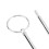 3-Tier Silver Cake Tray Stand Handle for Multi-Layer Fruit & Dessert Plates 7