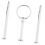 3-Tier Silver Cake Tray Stand Handle for Multi-Layer Fruit & Dessert Plates 11