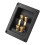 Acoustic Speaker Terminal Box with 4 Copper Binding Posts Cable Connectors 3