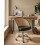 Beliani Desk Chair BALTIMORE Faux Leather Black 2